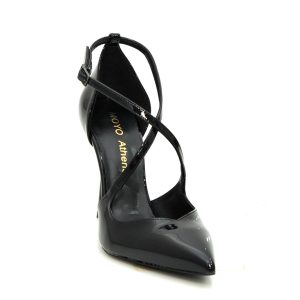 Γ 910 ΜΑΥΡΟ ΛΟΥΣΤΡΙΝΙ GOULIS SHOES - Image 5