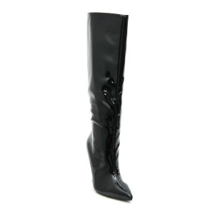 Γ 5265 ΜΑΥΡΟ ΛΟΥΣΤΡΙΝΙ  GOULIS SHOES - Image 5