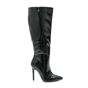 Γ 5265 ΜΑΥΡΟ ΛΟΥΣΤΡΙΝΙ  GOULIS SHOES - Image 3