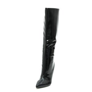 Γ 5265 ΜΑΥΡΟ ΛΟΥΣΤΡΙΝΙ  GOULIS SHOES - Image 4