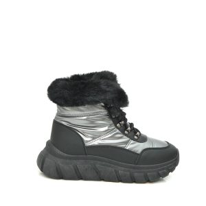 Γ 76074 BLACK GOULIS SHOES - Image 4