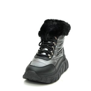 Γ 76074 BLACK GOULIS SHOES - Image 3