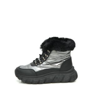 Γ 76074 BLACK GOULIS SHOES - Image 1