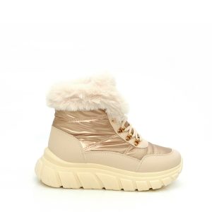 Γ 76074 BEIGE GOULIS SHOES - Image 4