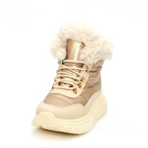 Γ 76074 BEIGE GOULIS SHOES - Image 3