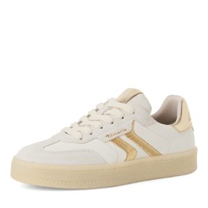 Γ Tamaris 1-23723-41-132 WHITE / LIGHT GOLD - Image 1
