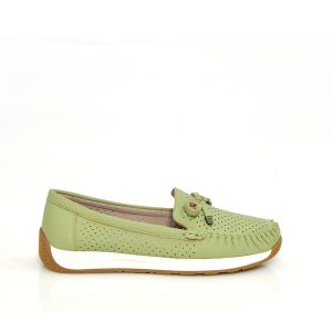 Γ 3667 GREEN GOULIS SHOES - Image 3