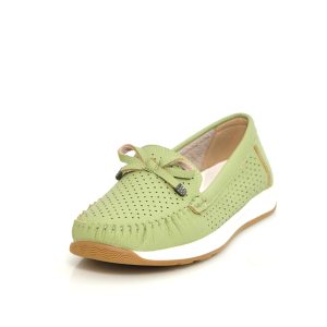 Γ 3667 GREEN GOULIS SHOES - Image 4