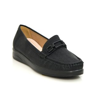 Γ 9173 BLACK GOULIS SHOES - Image 4