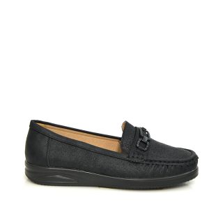 Γ 9173 BLACK GOULIS SHOES - Image 3