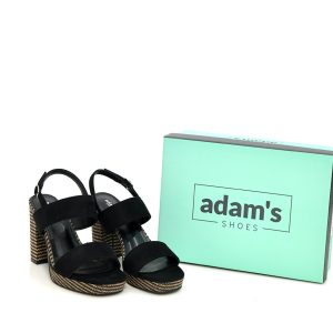 Γ 26007 BLACK ADAM'S SHOES