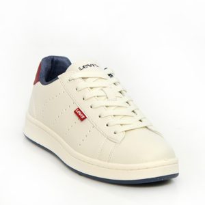 Π Levis AVENUE VAVE 0283 OFF WHITE -BLUE RED (36-39) - Image 5