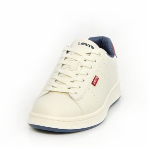 Π Levis AVENUE VAVE 0283 OFF WHITE -BLUE RED (36-39) - Image 4