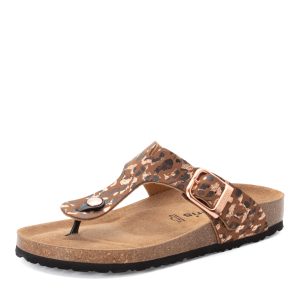 Γ Tamaris 1-27522-42-390 COGNAC LEOPARD
