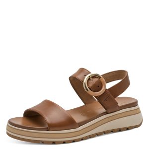 Γ Tamaris 1-28254-46-348 COGNAK LEATHER