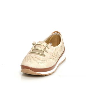 Γ 199  BEIGE GOULIS SHOES - Image 3