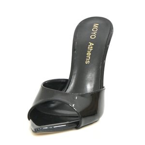 Γ 907 ΜΑΥΡΟ ΛΟΥΣΤΡΙΝΙ GOULIS SHOES - Image 4