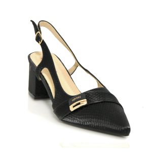 Γ 30022 BLACK GOULIS SHOES - Image 5
