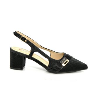 Γ 30022 BLACK GOULIS SHOES - Image 3