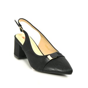 Γ 30017 BLACK GOULIS SHOES - Image 5