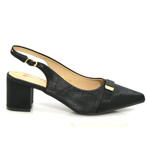 Γ 30017 BLACK GOULIS SHOES - Image 3