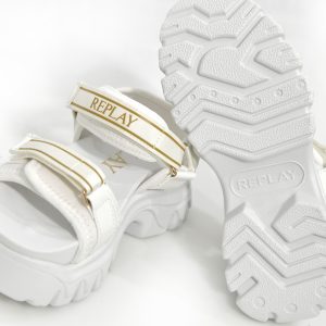 Π 2645 REPLAY WHITE  GOLD Νο 30-35 (JP140005T) - Image 4