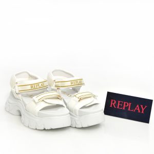 Π 2645 REPLAY WHITE  GOLD Νο 30-35 (JP140005T)