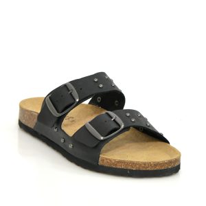 Γ 26017 BLACK GOULIS SHOES - Image 5
