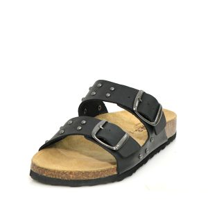 Γ 26017 BLACK GOULIS SHOES - Image 4