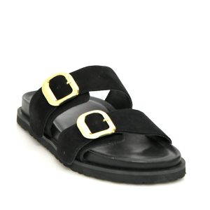 Γ 25200  BLACK SUEDE GOULIS SHOES - Image 5