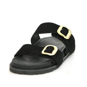 Γ 25200  BLACK SUEDE GOULIS SHOES - Image 4