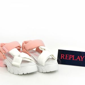 Π 2648 REPLAY WHITE PINK  Νο 30-35 (JP140006T)