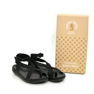 Γ 910 BLACK FANTAZY SANDALS