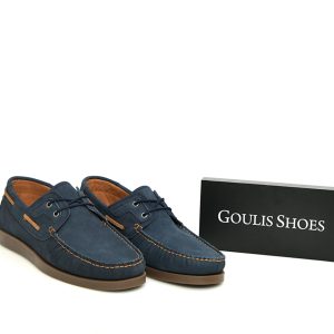 Α 70 ΜΠΛΕ NUBUCK ANTONIO GOULIS SHOES - Image 1