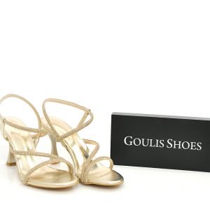 Γ 712  ΠΛΑΤΙΝΑ STRASS  GOULIS SHOES
