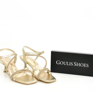 Γ 516 ΠΛΑΤΙΝΑ  STRASS GOULIS SHOES
