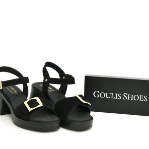 Γ 26-802 ΜΑΥΡΟ- ΚΑΣΤΟΡΙ GOULIS SHOES - Image 1