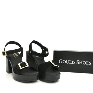 Γ 26-402 ΜΑΥΡΟ ΚΑΣΤΟΡΙ GOULIS SHOES - Image 1