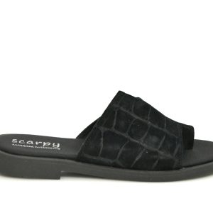 Γ 26-606 ΜΑΥΡΟ ΚΡΟΚΟ  GOULIS SHOES - Image 3