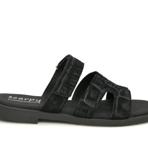Γ 26-612 ΜΑΥΡΟ ΚΡΟΚΟ  GOULIS SHOES - Image 3