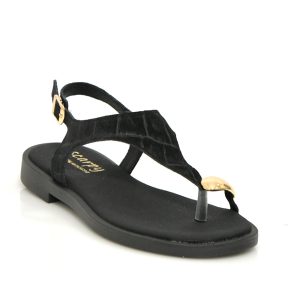 Γ 26-601 ΜΑΥΡΟ ΚΡΟΚΟ GOULIS SHOES - Image 5