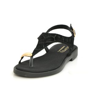 Γ 26-601 ΜΑΥΡΟ ΚΡΟΚΟ GOULIS SHOES - Image 4