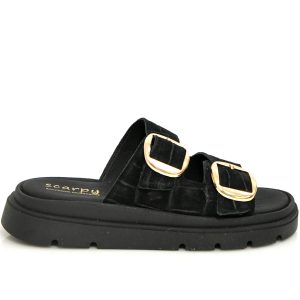 Γ 26-717 ΜΑΥΡΟ ΚΡΟΚΟ GOULIS SHOES - Image 4