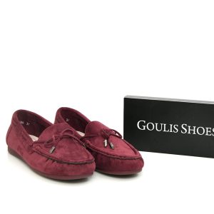 Γ 6986 WINE GOULIS SHOES