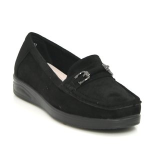 Γ 7289 BLACK GOULIS SHOES - Image 5