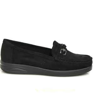 Γ 7289 BLACK GOULIS SHOES - Image 4
