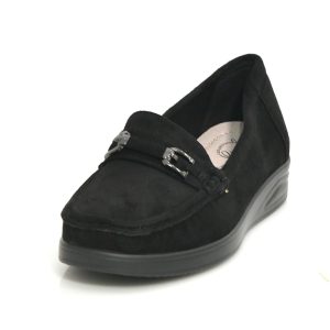 Γ 7289 BLACK GOULIS SHOES - Image 3