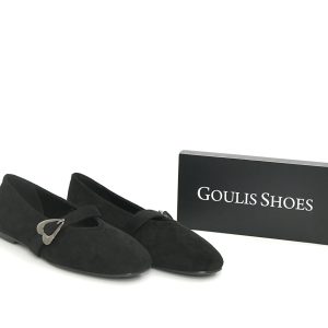 Γ 4195 ΜΑΥΡΟ ΚΑΣΤΟΡΙ  GOULIS SHOES