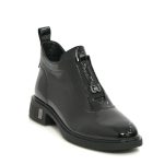 Γ 26512 ΜΑΥΡΟ ΣΠΑΣΤΟ ΛΟΥΣΤΡΙΝΙ ADAM'S SHOES - Image 5