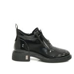 Γ 26512 ΜΑΥΡΟ ΣΠΑΣΤΟ ΛΟΥΣΤΡΙΝΙ ADAM'S SHOES - Image 3